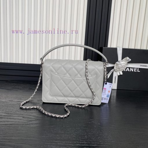 Chanel Bag  Chanel 🧩 24K Classic Mouth Cover Bag AS5166 Full of Retro Style Grain Calfskin H qi40sl0x - Image 3