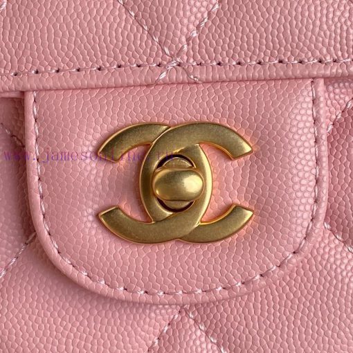 Chanel Bag  Chanel 🧩 24K Classic Mouth Cover Bag AS5166 Full of Retro Style Grain Calfskin H p57xk1of - Image 4