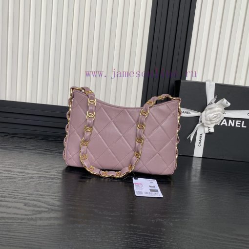 Chanel Bag Chanel 24K playful leather bag Hobo is too high-end, AS5177 sheepskin texture is s1ev05bk - Image 3