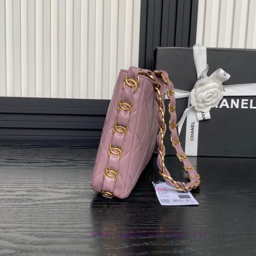 Chanel Bag Chanel 24K playful leather bag Hobo is too high-end, AS5177 sheepskin texture is s1ev05bk - Image 7