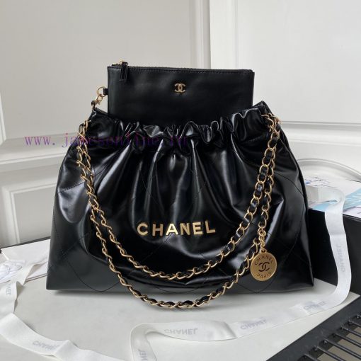Chanel Bag Chanel ️ 24c ️ Horizontal garbage bag popular 22 bag shopping bag AS4486 is the h qt6eo69d - Image 2