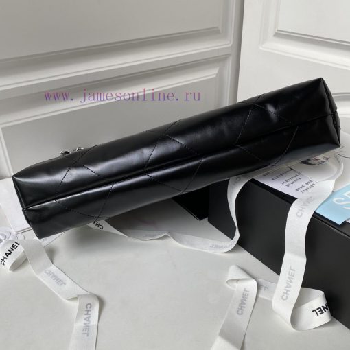 Chanel Bag Silver Chain Chanel 24c Horizontal Garbage Bag Hot 22 Bag Shopping Bag AS4486 Thi os8k06xu - Image 6