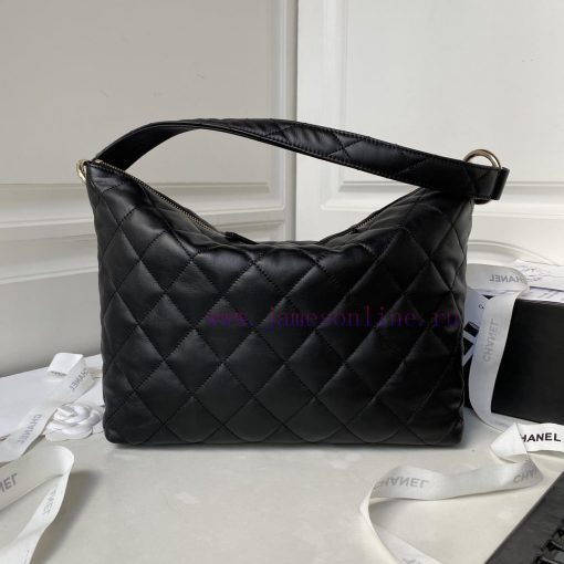 Chanel Bag Chanel's new hippie hobo AS4347 calf leather material exudes infinite delicacy an 8kzk29jn - Image 3
