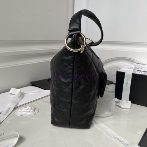 Chanel Bag Chanel's new hippie hobo AS4347 calf leather material exudes infinite delicacy an 8kzk29jn - Image 6