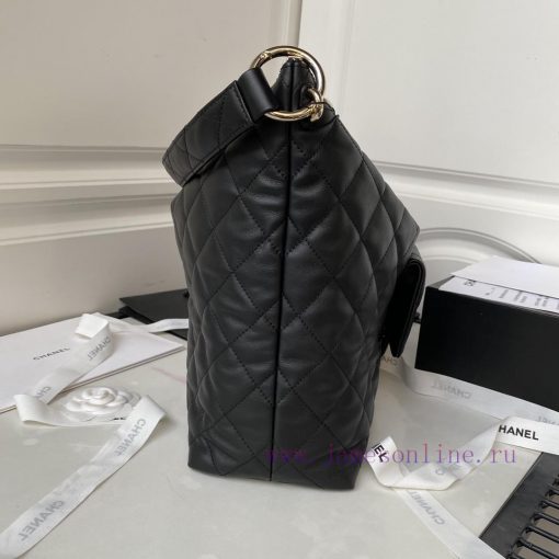 Chanel Bag Chanel's new hippie hobo AS4339 calf leather material exudes infinite delicacy an c6utb524 - Image 6