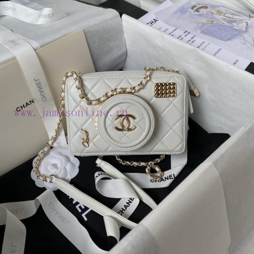 Chanel Bag The Chanel 24s camera bag AS4817, which everyone is drunk on, has exquisite detai tn0lv35l