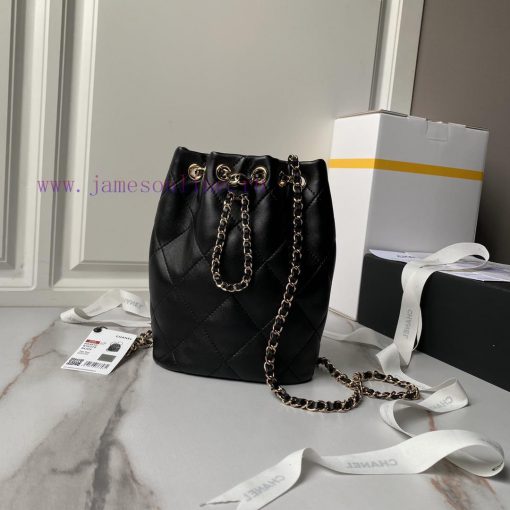 Chanel Bag Chana124s Colorful Golden Ball AS4810 Exquisite Small Bucket is also so pleasing p80ux913 - Image 2