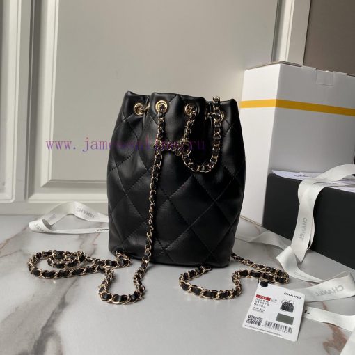 Chanel Bag Chana124s Colorful Golden Ball AS4810 Exquisite Small Bucket is also so pleasing p80ux913 - Image 3