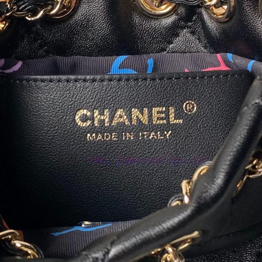 Chanel Bag Chana124s Colorful Golden Ball AS4810 Exquisite Small Bucket is also so pleasing p80ux913 - Image 10
