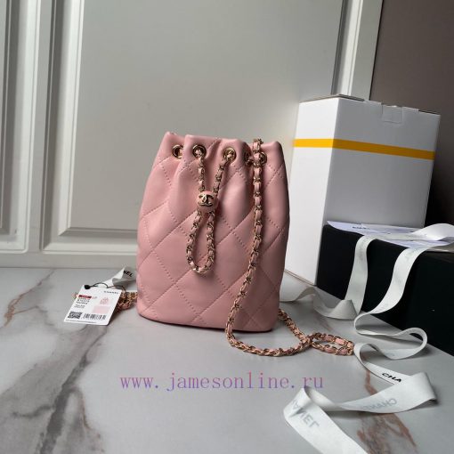 Chanel Bag Chana124s Colorful Golden Ball AS4810 Exquisite Small Bucket is also so pleasing ni0vdm18