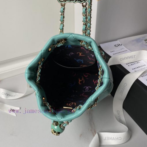 Chanel Bag Chana124s Colorful Golden Ball AS4810 Exquisite Small Bucket is also so pleasing wzqh030y - Image 8