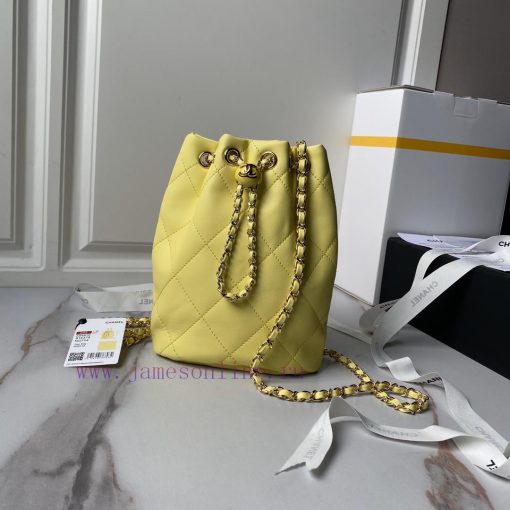 Chanel Bag Chana124s Colorful Golden Ball AS4810 Exquisite Small Bucket is also so pleasing ft3p90nt
