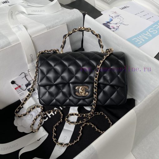 Chanel Bag The luster and texture of Chanel 23k's new handle CF mini sheepskin AS2431 sheeps 7phppvda