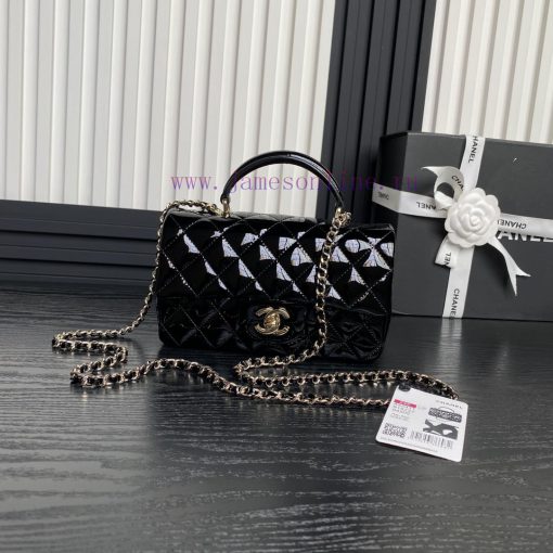 Chanel Bag Chanel 24K CF mini handle AS2431 has a look that is simply too high-end and has a vzk843zi - Image 2