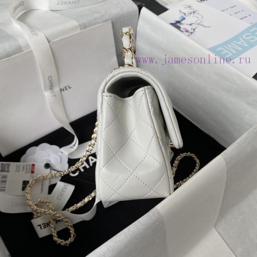Chanel Bag The luster and texture of Chanel 23k's new handle CF mini sheepskin AS2431 sheeps ciq7h20r - Image 6