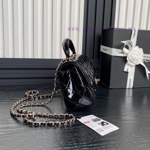 Chanel Bag Chanel 24K CF mini handle AS2431 has a look that is simply too high-end and has a vzk843zi - Image 6