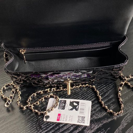 Chanel Bag Chanel 24K CF mini handle AS2431 has a look that is simply too high-end and has a vzk843zi - Image 9