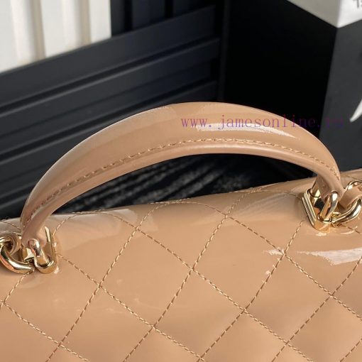 Chanel Bag Chanel 24K CF mini handle AS2431 has a look that is simply too high-end and has a f1r9ed7l - Image 5
