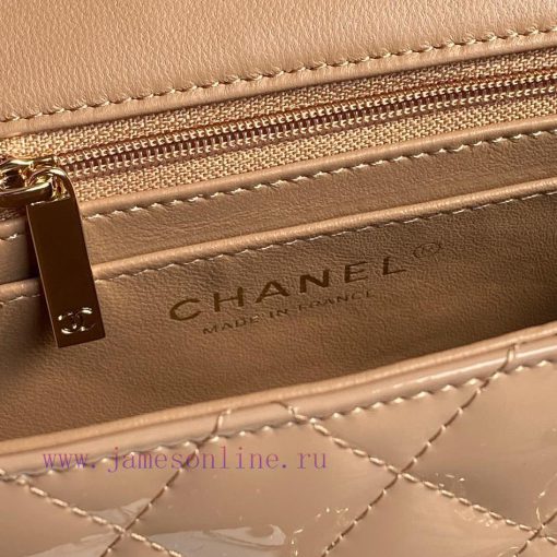 Chanel Bag Chanel 24K CF mini handle AS2431 has a look that is simply too high-end and has a f1r9ed7l - Image 10