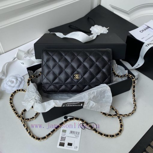 Chanel Bag Jin Kou ️ 2020 Spring/Summer New Edition WOC Wealth Bag A0250, featuring classic jq71ub4o