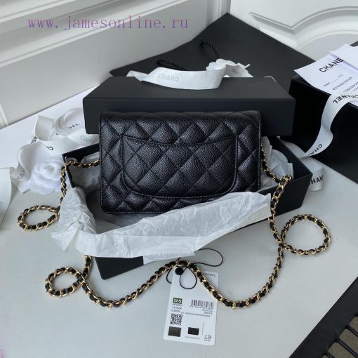 Chanel Bag Jin Kou ️ 2020 Spring/Summer New Edition WOC Wealth Bag A0250, featuring classic jq71ub4o - Image 3