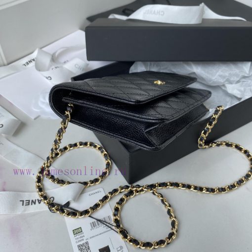 Chanel Bag Jin Kou ️ 2020 Spring/Summer New Edition WOC Wealth Bag A0250, featuring classic jq71ub4o - Image 5