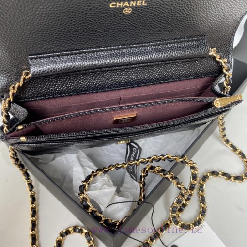 Chanel Bag Jin Kou ️ 2020 Spring/Summer New Edition WOC Wealth Bag A0250, featuring classic jq71ub4o - Image 8