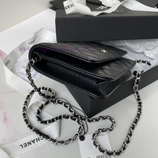 Chanel Bag Silver Buckle ️ 2020 Spring/Summer New Edition WOC Wealth Bag A0250 with classic 3lmy93kp - Image 5