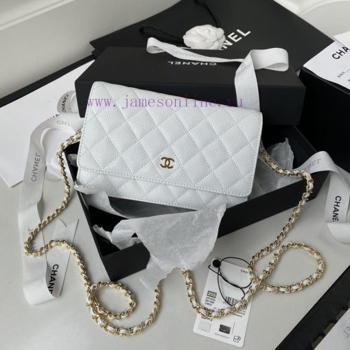 Chanel Bag The 2020 Spring/Summer New WOC Wealth Bag A0250 features a classic design of clas 2nbbm8ls - Image 2