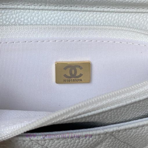 Chanel Bag The 2020 Spring/Summer New WOC Wealth Bag A0250 features a classic design of clas 2nbbm8ls - Image 10
