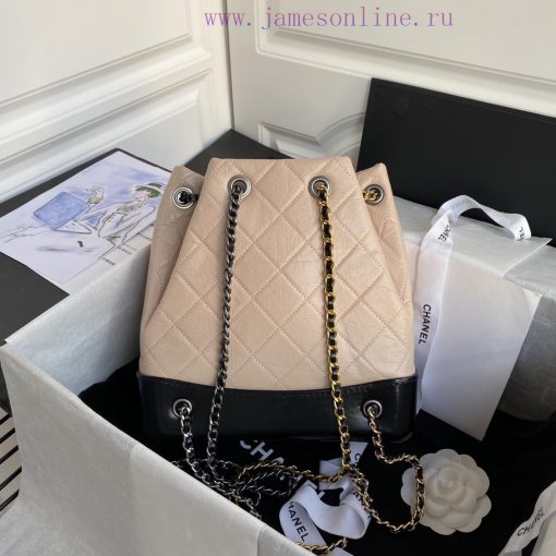 Chanel Bag CHANEL's new limited edition 94485 gold and silver chain retro backpack, the popu orlehe0r - Image 3