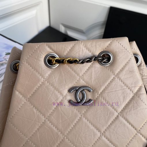 Chanel Bag CHANEL's new limited edition 94485 gold and silver chain retro backpack, the popu orlehe0r - Image 4