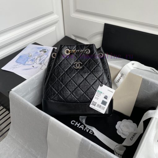 Chanel Bag CHANEL's new limited edition 94485 gold and silver chain retro backpack, the popu 3ekm9ucj - Image 2