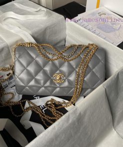 Chanel Bag Chanel 24A Classic Pop Cap Bag AS4971 Full of LuxurySheepskin material is soft an ql3d9xyg