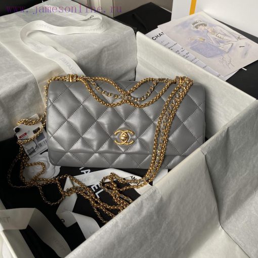 Chanel Bag Chanel 24A Classic Pop Cap Bag AS4971 Full of LuxurySheepskin material is soft an ql3d9xyg - Image 2