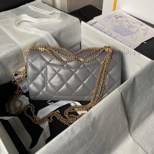 Chanel Bag Chanel 24A Classic Pop Cap Bag AS4971 Full of LuxurySheepskin material is soft an ql3d9xyg - Image 3