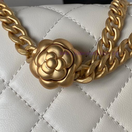 Chanel Bag Chanel's Camellia Adjustment Buckle Series for Chanel 23s 🥇 Small AS4040The main wykalusa - Image 5