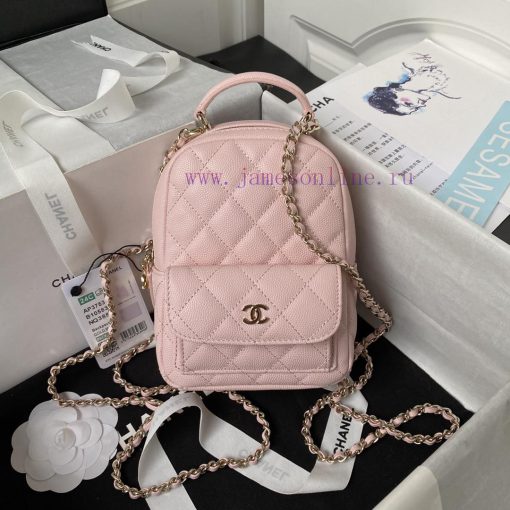 Chanel Bag Chanel 24cA3753 mini lychee patterned small shoulders with multiple carrying meth bsa5vl06