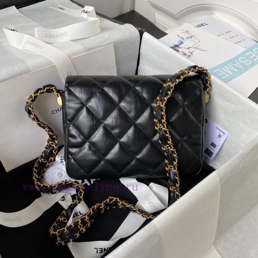 Chanel Bag Chanel 23K cowhide wide shoulder bag AS4423A very satisfied leather bag~Actually, e2tmdry3 - Image 3
