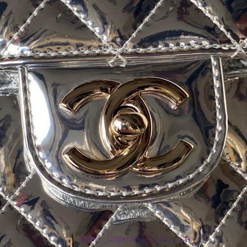 Chanel Bag Chanel 24C Pentagram Shoulder AS4649 Shines Enchantingly and Cannot Move Eyes. Wh pvzxfcec - Image 5