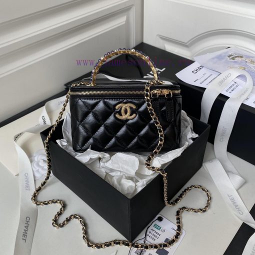 Chanel Bag Chanel 24p woc pearl handle A3804 embossed double C ️ logo with high aesthetic va 9t1et1pw