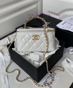 Chanel Bag Chanel 24p woc pearl handle A3804 embossed double C ️ logo with high aesthetic va o1uqnvc6