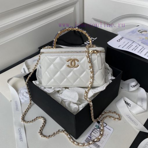 Chanel Bag Chanel 24p woc pearl handle A3804 embossed double C ️ logo with high aesthetic va o1uqnvc6