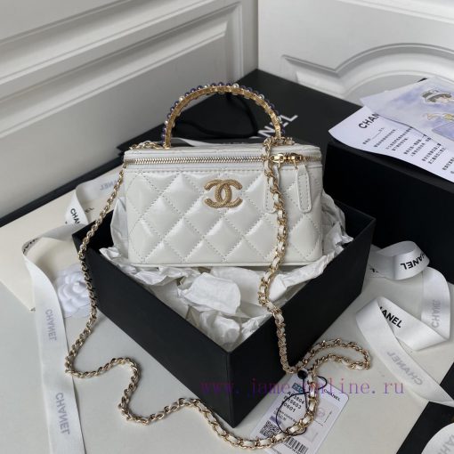 Chanel Bag Chanel 24p woc pearl handle A3804 embossed double C ️ logo with high aesthetic va o1uqnvc6 - Image 2