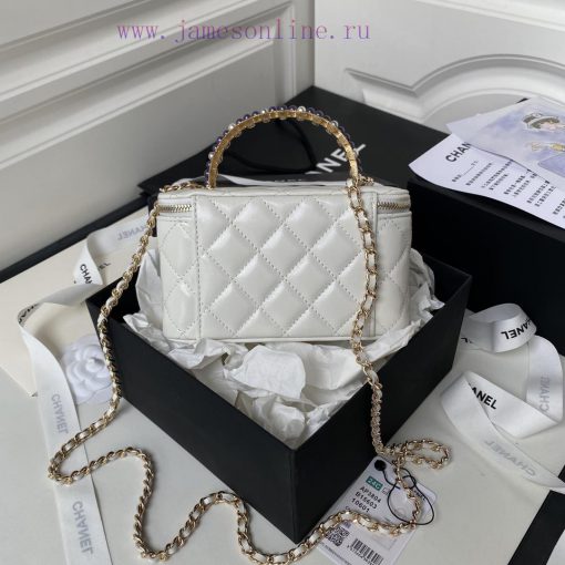 Chanel Bag Chanel 24p woc pearl handle A3804 embossed double C ️ logo with high aesthetic va o1uqnvc6 - Image 3