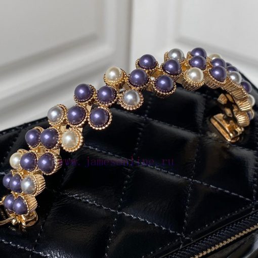 Chanel Bag Chanel 24p woc pearl handle A3804 embossed double C ️ logo with high aesthetic va 9t1et1pw - Image 5