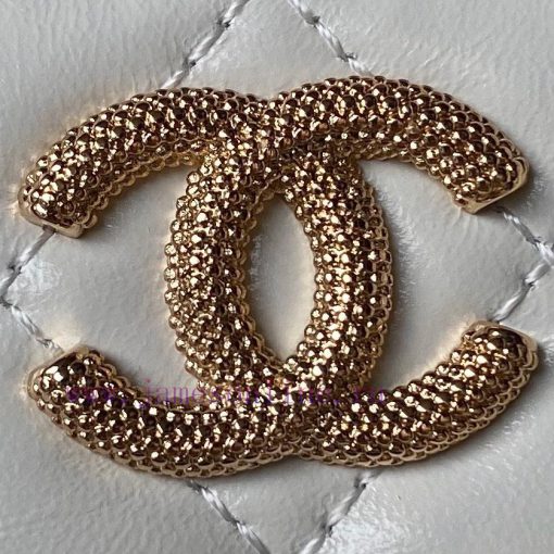 Chanel Bag Chanel 24p woc pearl handle A3804 embossed double C ️ logo with high aesthetic va o1uqnvc6 - Image 4