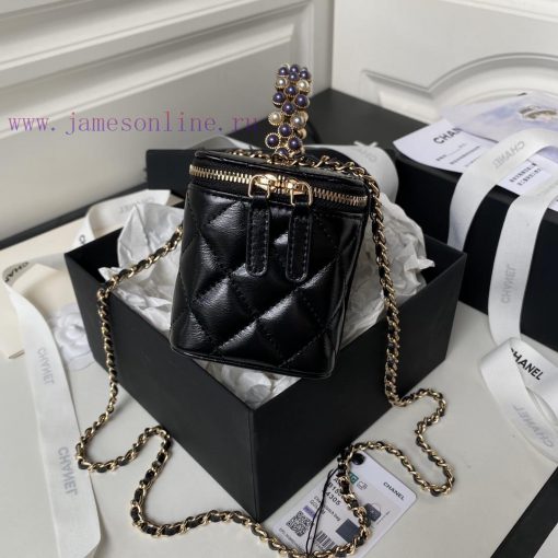 Chanel Bag Chanel 24p woc pearl handle A3804 embossed double C ️ logo with high aesthetic va 9t1et1pw - Image 8