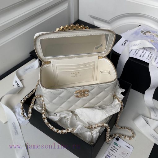 Chanel Bag Chanel 24p woc pearl handle A3804 embossed double C ️ logo with high aesthetic va o1uqnvc6 - Image 9