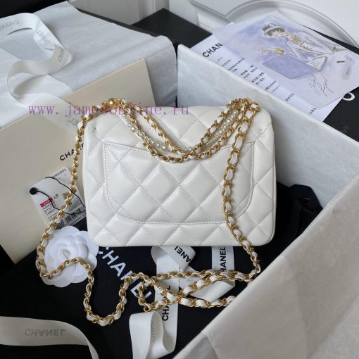 Chanel Bag  Chanel 🧩 Spring/Summer Collection 24P Pearl Chain Mini AS4384 Pearl Chain, paire qb7aino8 - Image 3